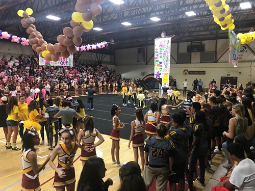 Rally 2019, kids in the gym